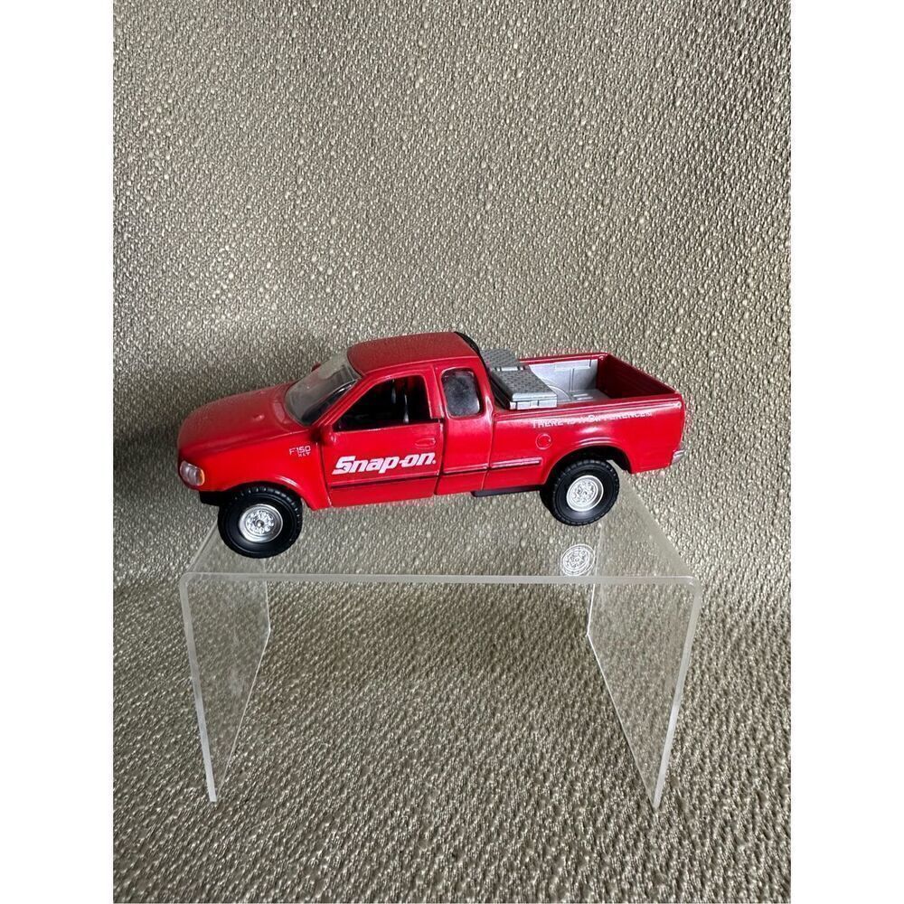 Snap On Ford F-150 Pick Up with Custom Load Die Cast 1:38 Red